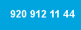920 912 11 44 920 912 11 44